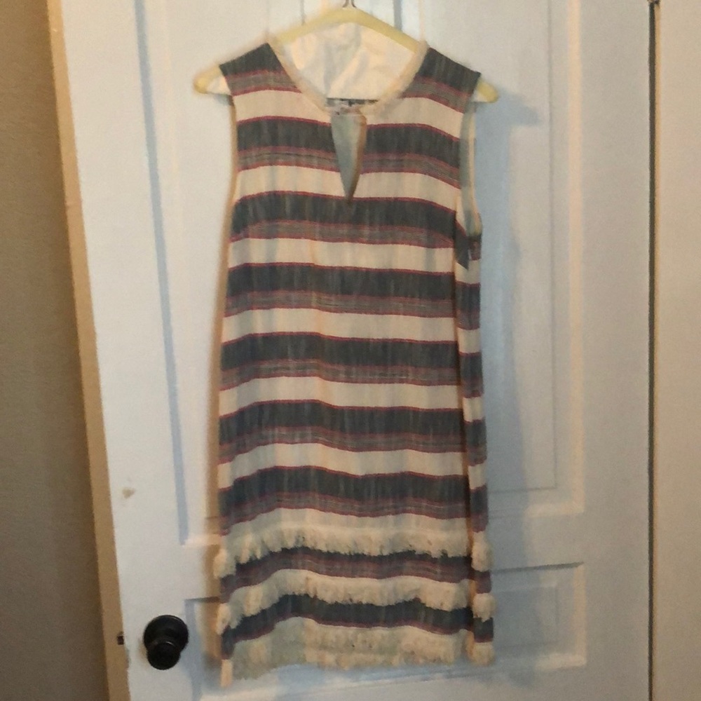 Anthropologie Holding Horses Fringe Dress